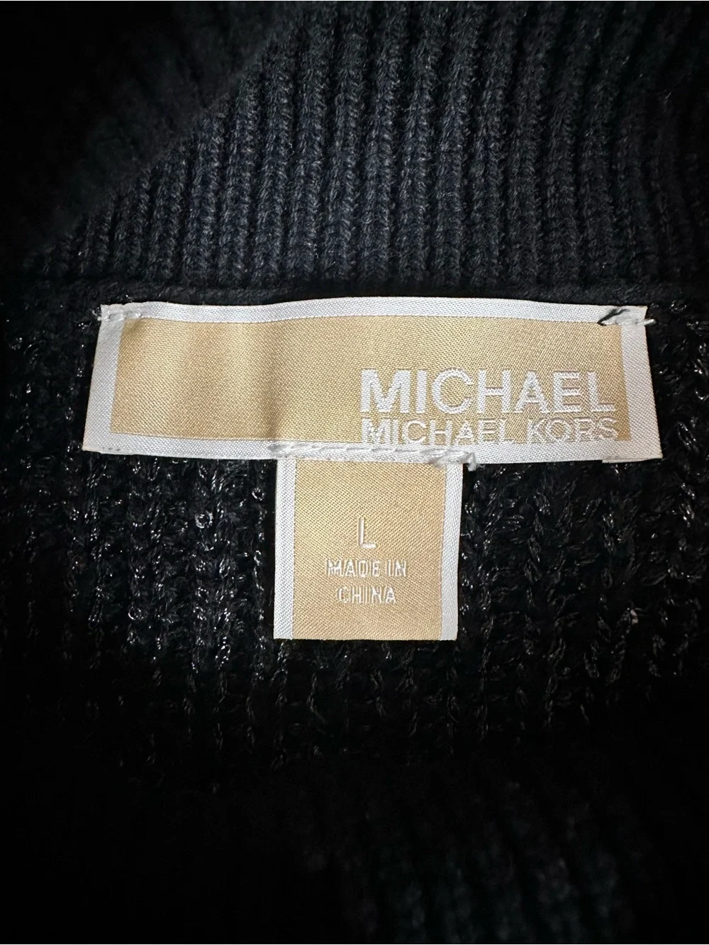 Michael Kors sleeveless turtleneck
